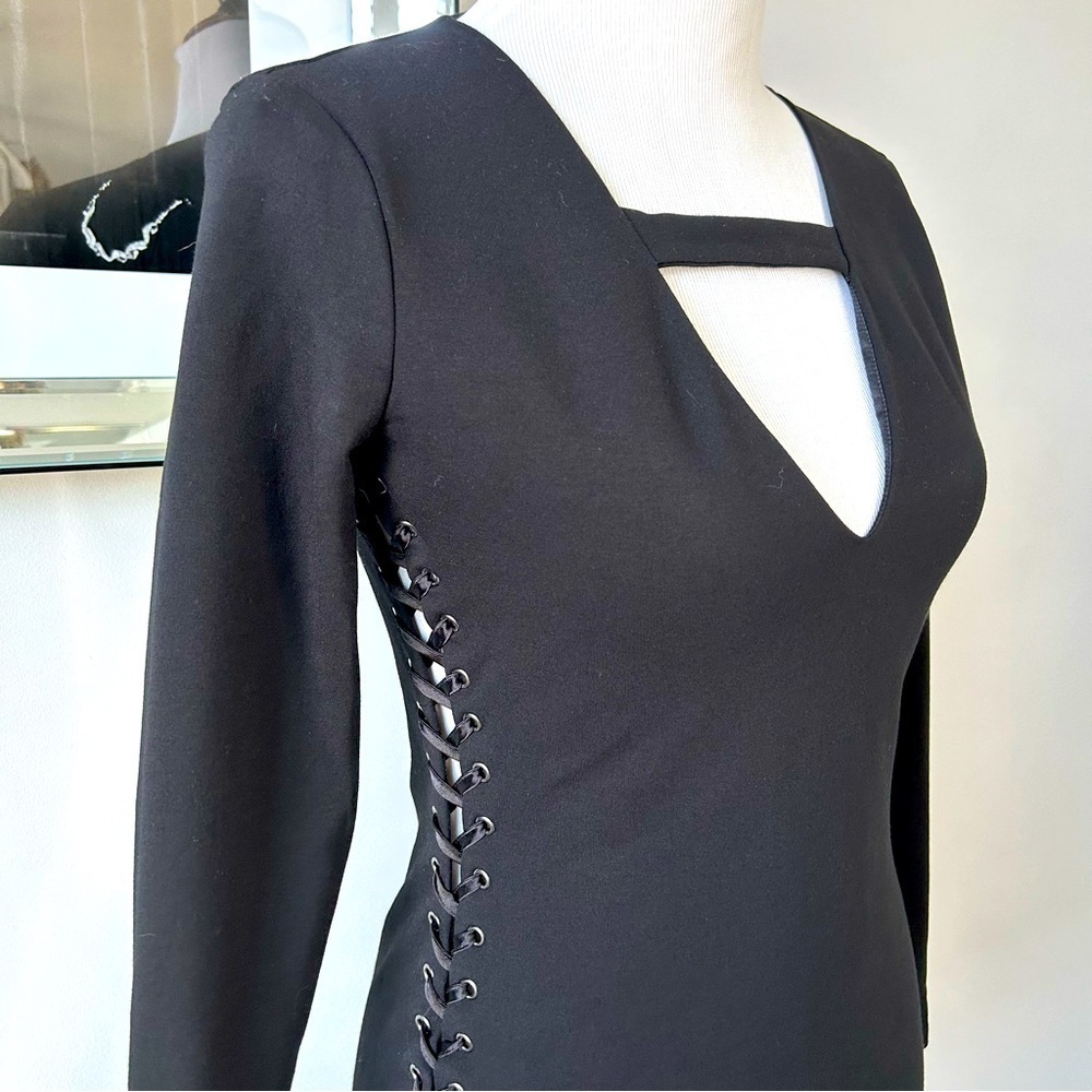 True Religion Side Lace Bodycon Dress - Picture 2 of 6